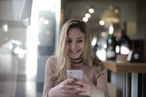 Holding Phone 